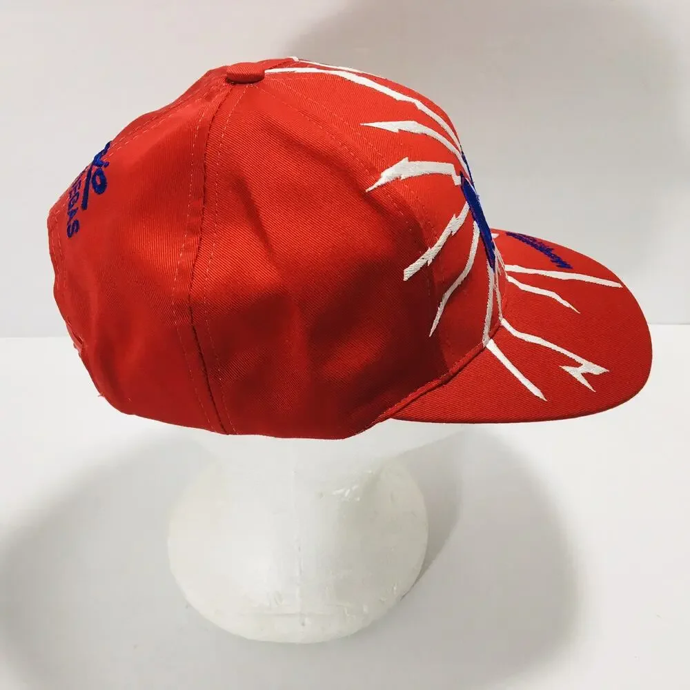 Shockwave Snapback Hat Vtg. 90's Rio Las Vegas Hotel Casino Masquerade Village